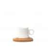 Maple Espresso Cup & Saucer | Set of 2 / 6 | 80ml