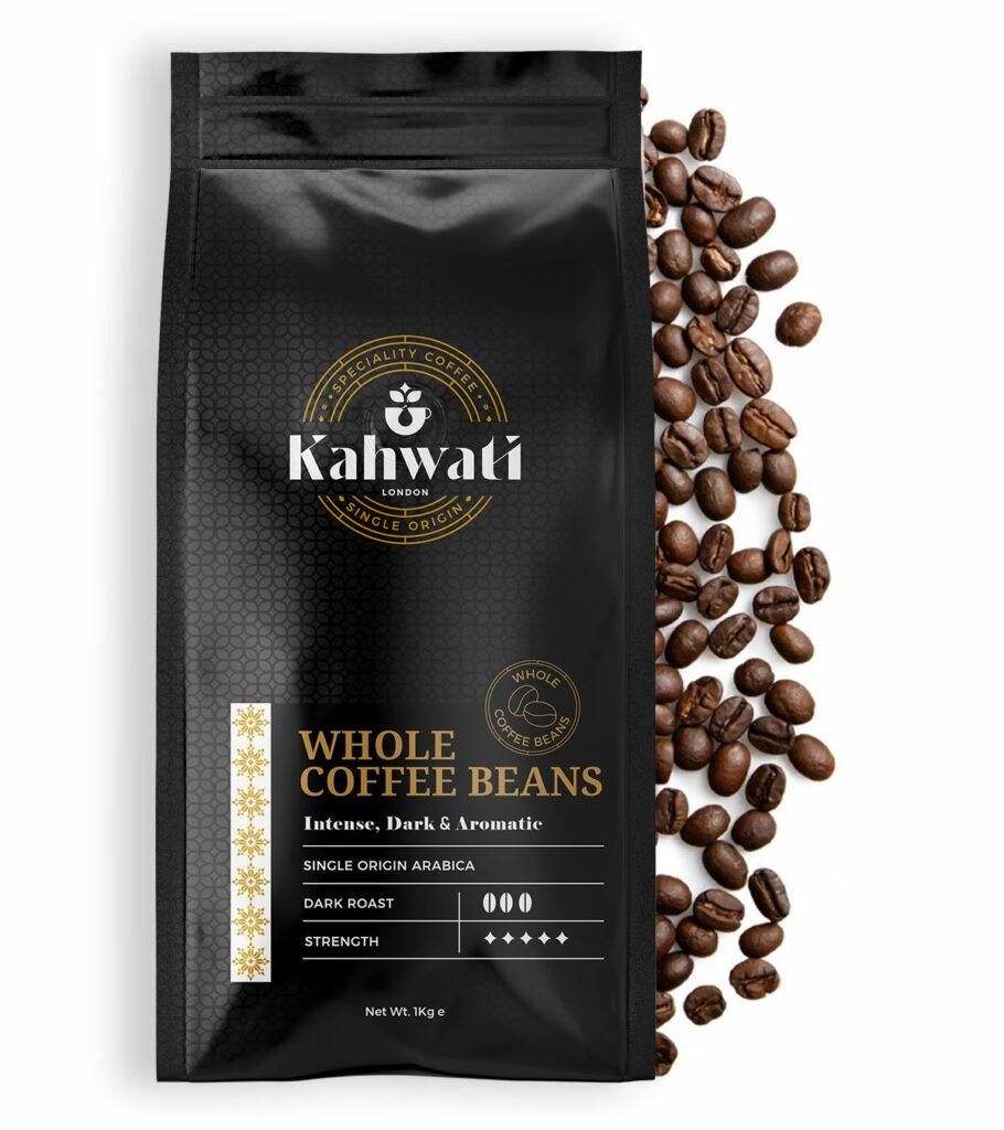 Kahwati dark roast coffee