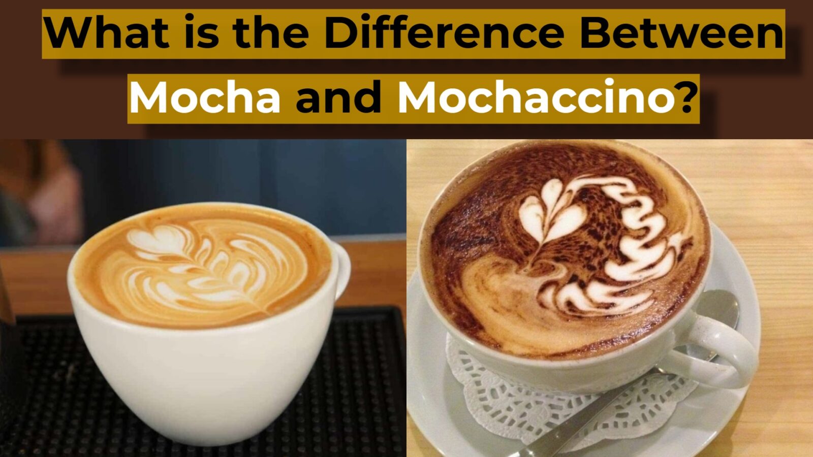 Café Mocha: O famoso Mocaccino diferente do Cappuccino